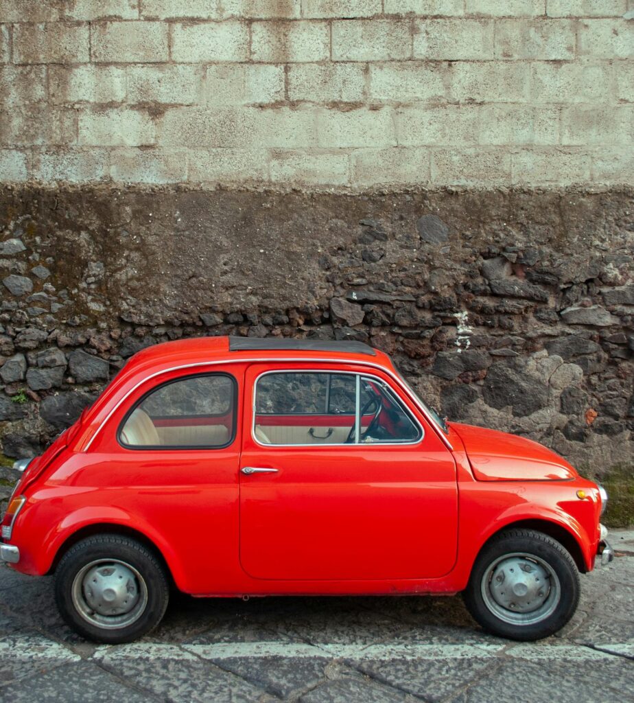 Classic Fiat 500 Car Rental