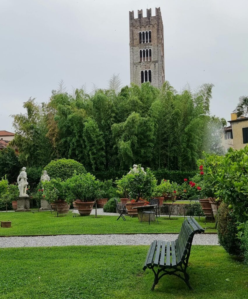 Garden & Tower in Lucca.